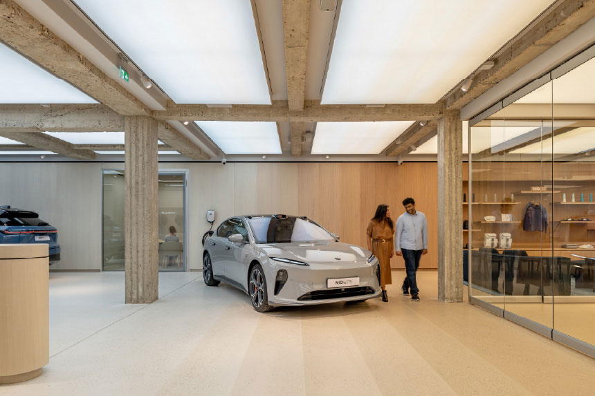 Nio Showroom Rotterdam